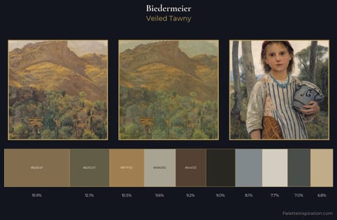 Biedermeier Palette 11
