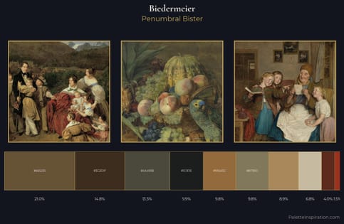 Biedermeier Palette 20 - Penumbral Bister