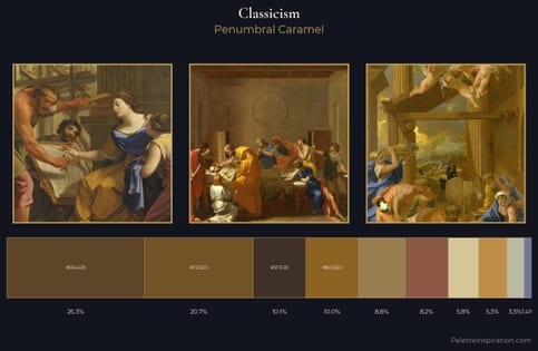Classicism Palette 4 - Penumbral Caramel