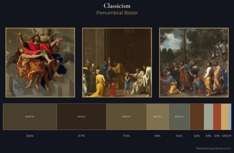 Classicism Palette 15 - Penumbral Bister