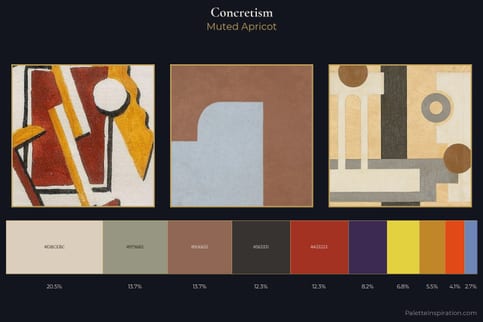Concretism Master Palette - Muted Apricot