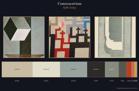 Constructivism Palette 8 - Soft Ivory