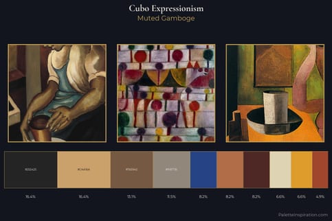 Cubo-Expressionism Color Palette