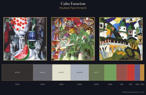 Cubo-Futurism Palette 9