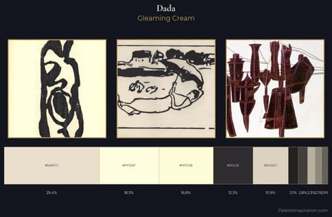 Dada Palette 1 - Gleaming Cream