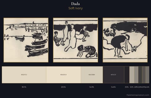 Dada Palette 5 - Soft Ivory