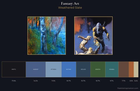 Fantasy Art Palette 6