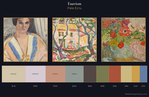 Fauvism Palette 2 - Pale Ecru