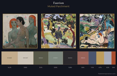 Fauvism Palette 11 - Muted Parchment