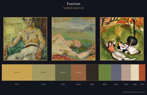 Fauvism Palette 12 - Veiled Apricot