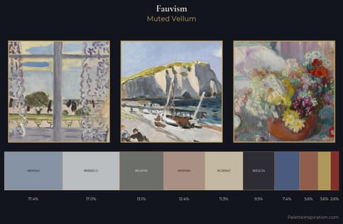 Fauvism Palette 13 - Muted Vellum