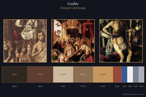 Gothic Color Palette