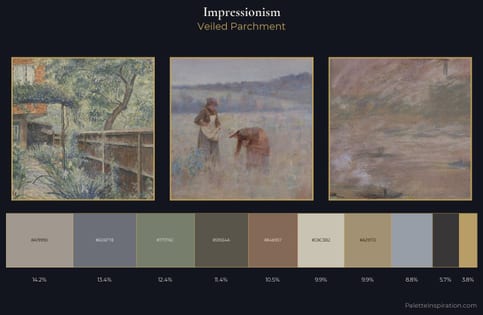 Impressionism Palette 14