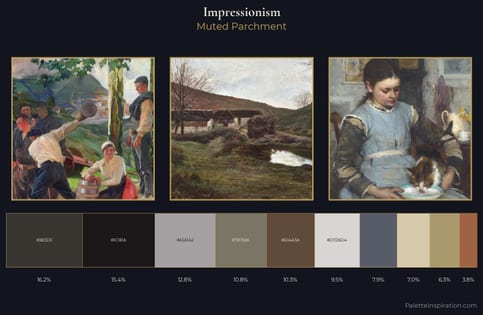 Impressionism Palette 18