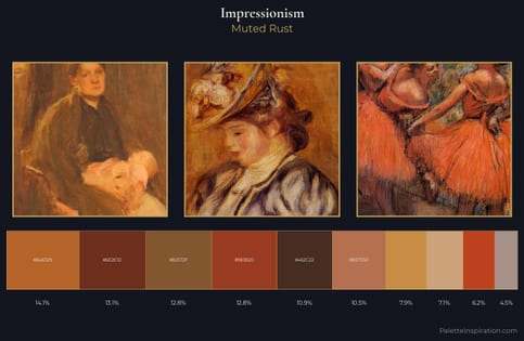 Impressionism Palette 28
