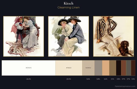 Kitsch Palette 5 - Gleaming Linen