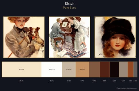Kitsch Palette 7 - Pale Ecru