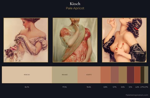 Kitsch Palette 10 - Pale Apricot