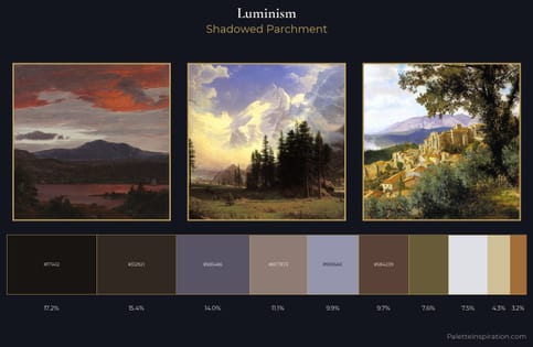 Luminism Palette 16 - Shadowed Parchment