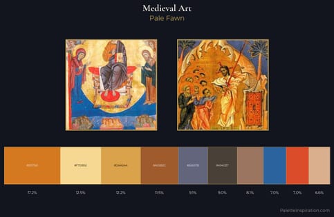 Medieval Art Palette 1