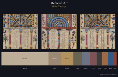 Medieval Art Palette 5