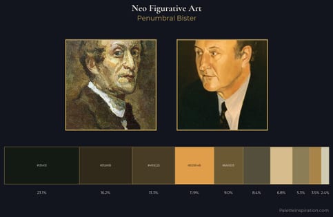 Neo-Figurative Art Palette 3