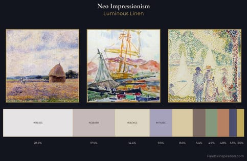 Neo-Impressionism Palette 1