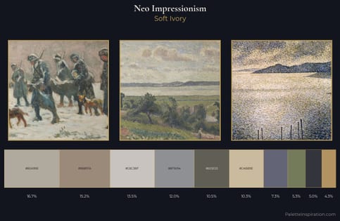 Neo-Impressionism Palette 12