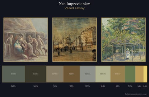 Neo-Impressionism Palette 15