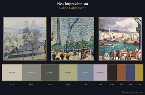Neo-Impressionism Palette 19