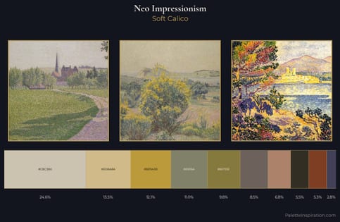 Neo-Impressionism Palette 23