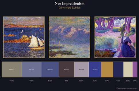 Neo-Impressionism Palette 28