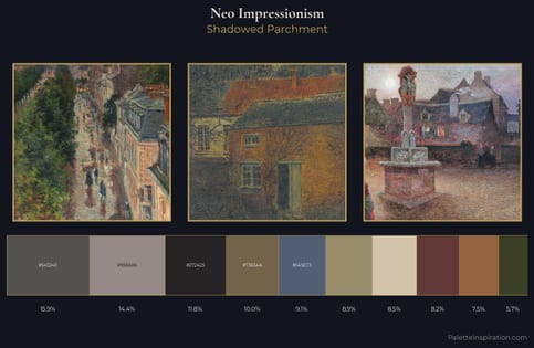 Neo-Impressionism Palette 32