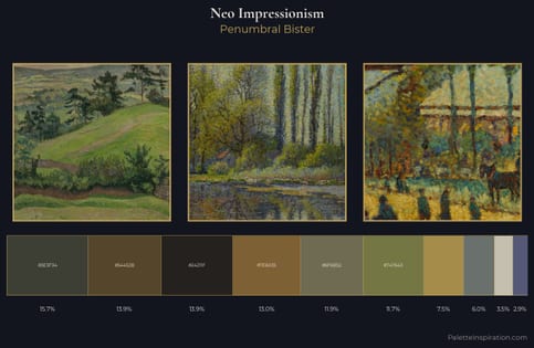 Neo-Impressionism Palette 33