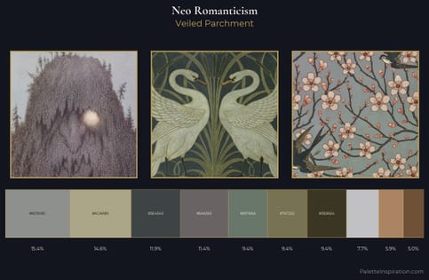Neo-Romanticism Palette 13