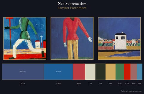 Neo-Suprematism Palette 8
