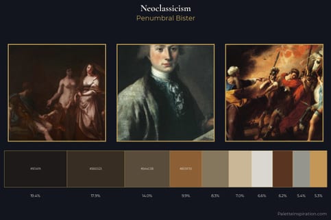 Neoclassicism Color Palette