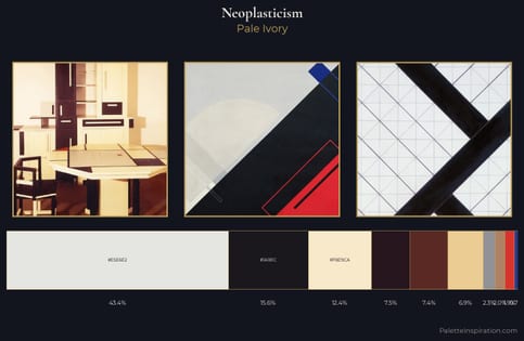 Neoplasticism Palette 8 - Pale Ivory