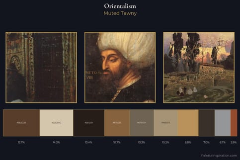 Orientalism Color Palette