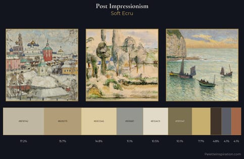 Post-Impressionism Palette 1