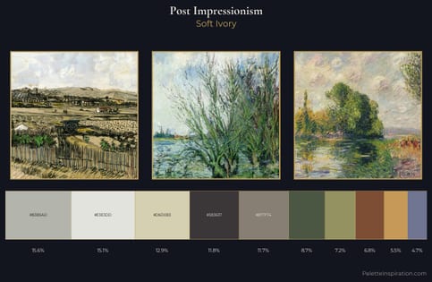 Post-Impressionism Palette 6