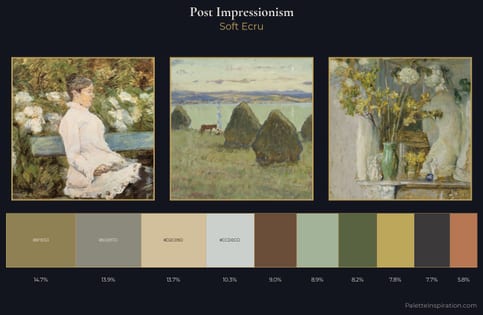 Post-Impressionism Palette 7