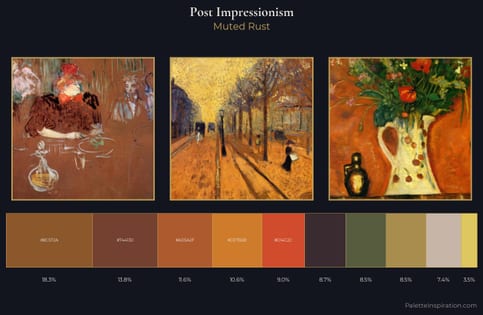 Post-Impressionism Palette 21