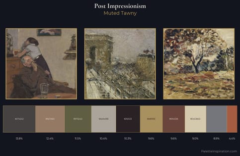 Post-Impressionism Palette 25