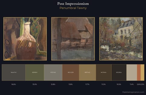 Post-Impressionism Palette 33