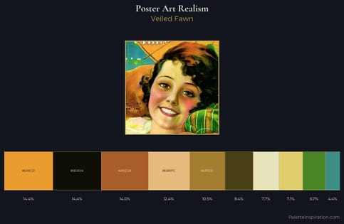 Poster Art Realism Palette 1
