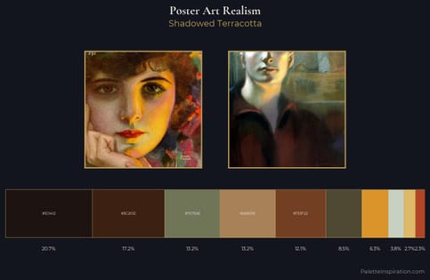 Poster Art Realism Palette 2
