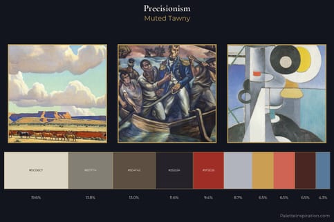 Precisionism Master Palette - Muted Tawny