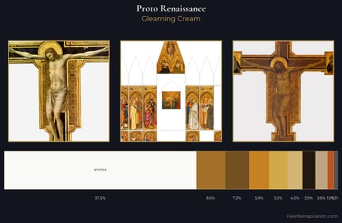 Proto Renaissance Palette 2 - Gleaming Cream