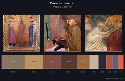 Proto Renaissance Palette 13 - Muted Caramel